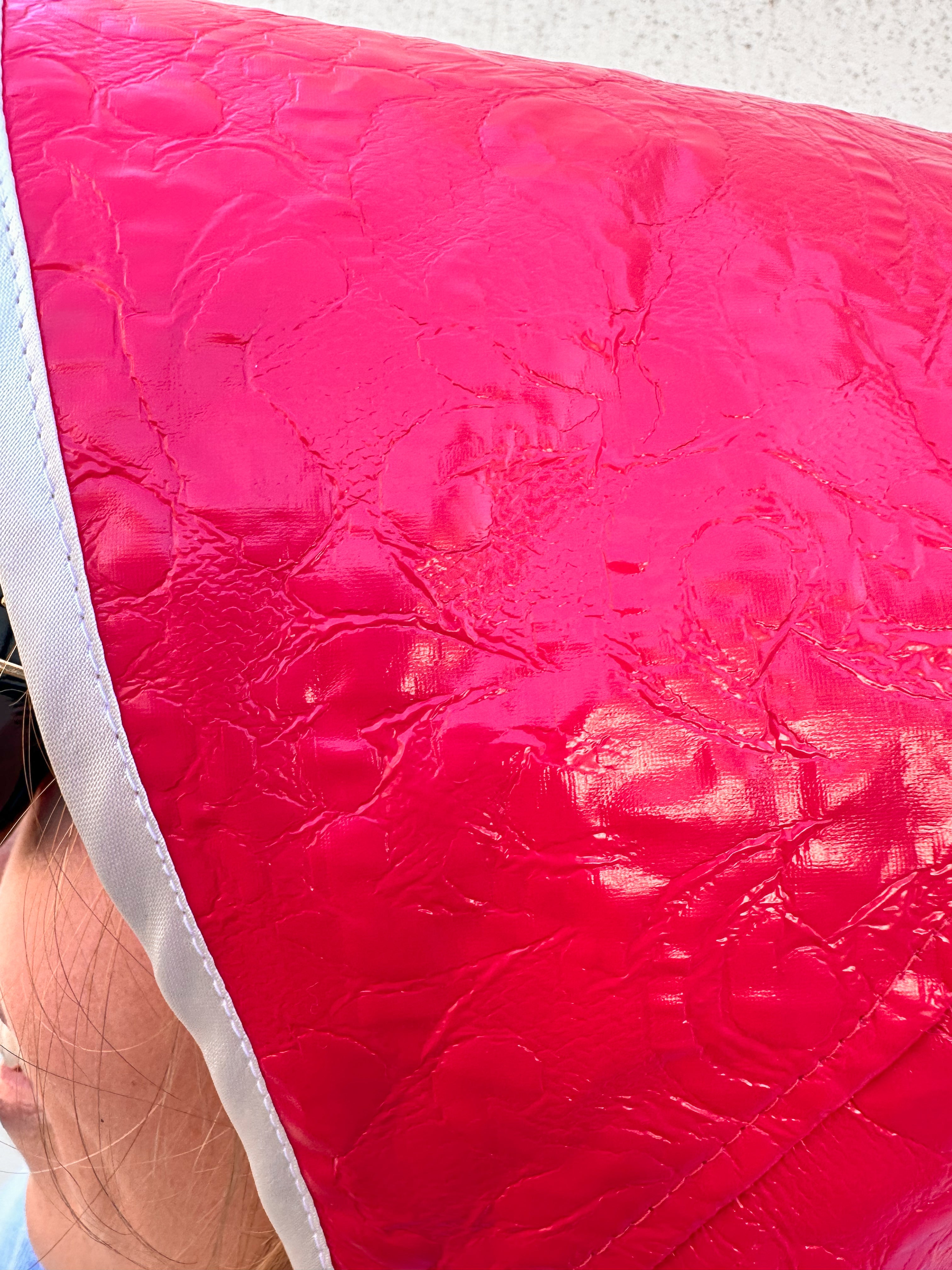 Regenkapje fuchsia