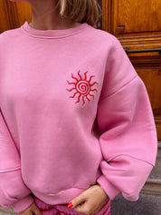 Sunny sweater roze