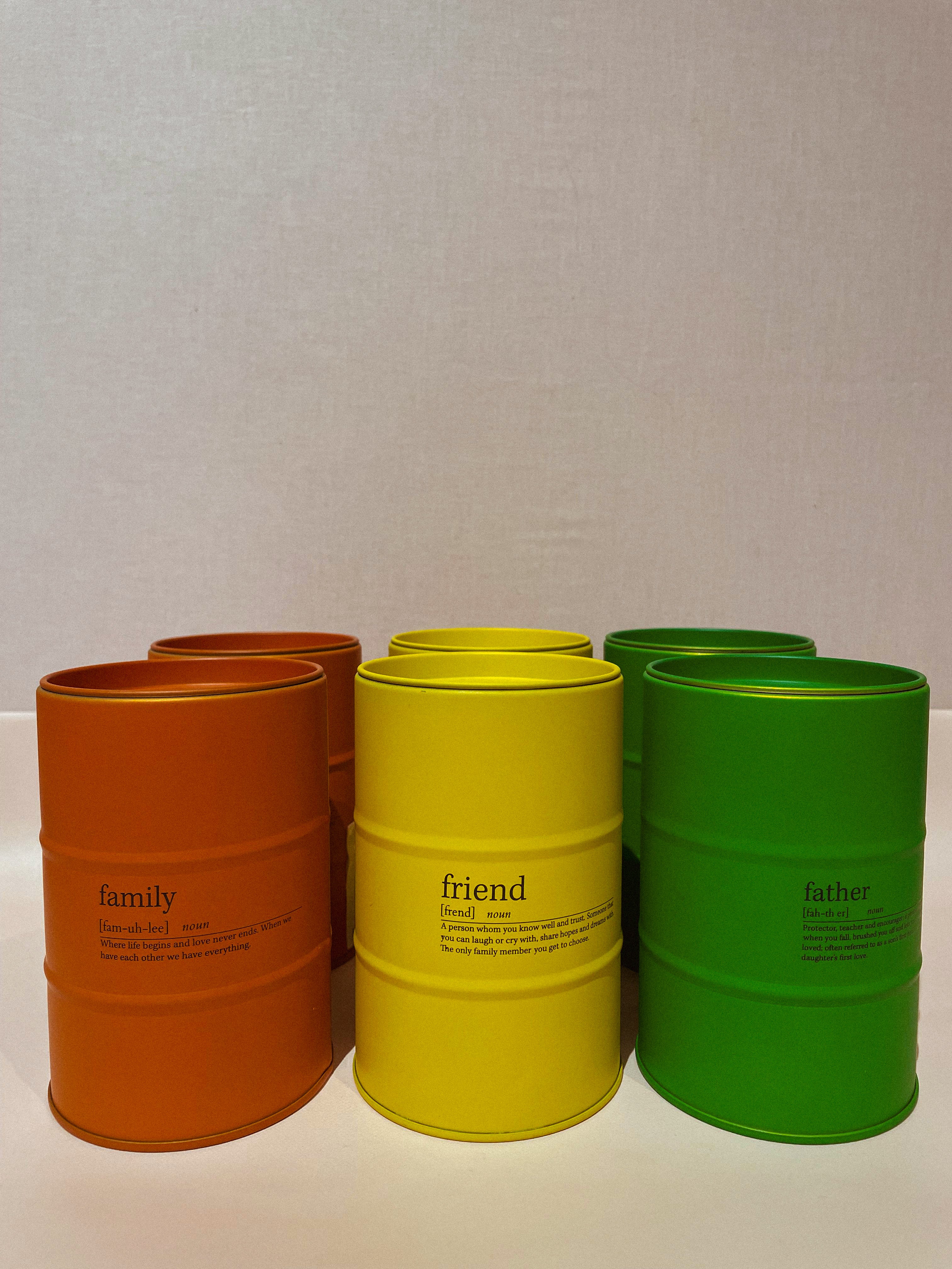 J-line geurkaars Friend/Amie geel