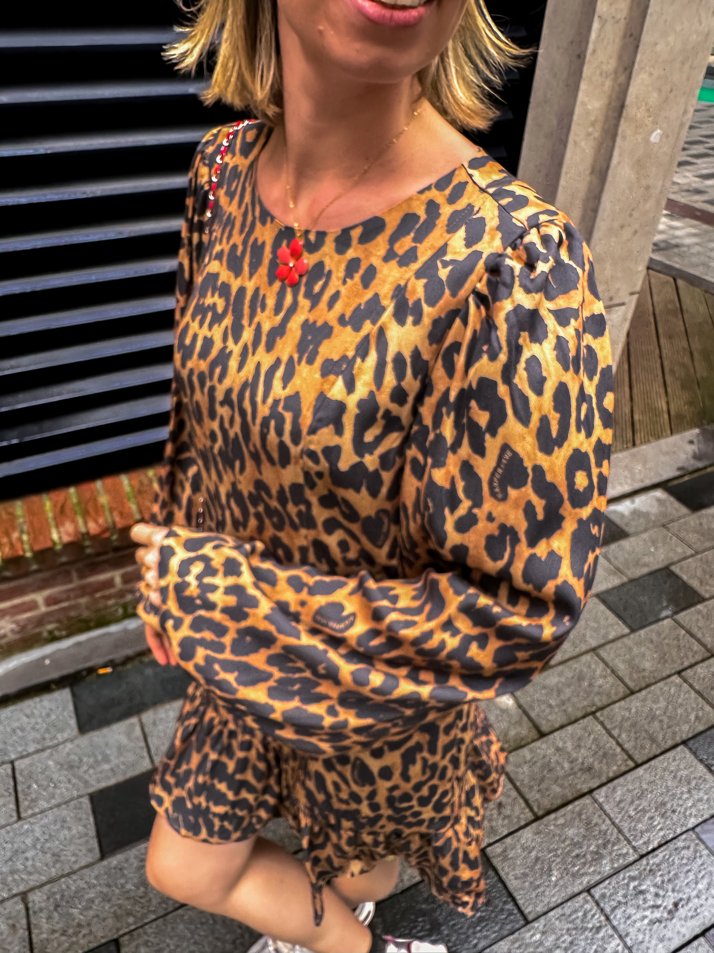 Harper & Yve jurk Leopard