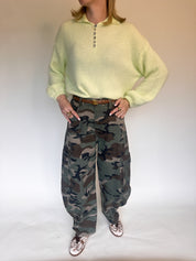 Anke broek legerprint