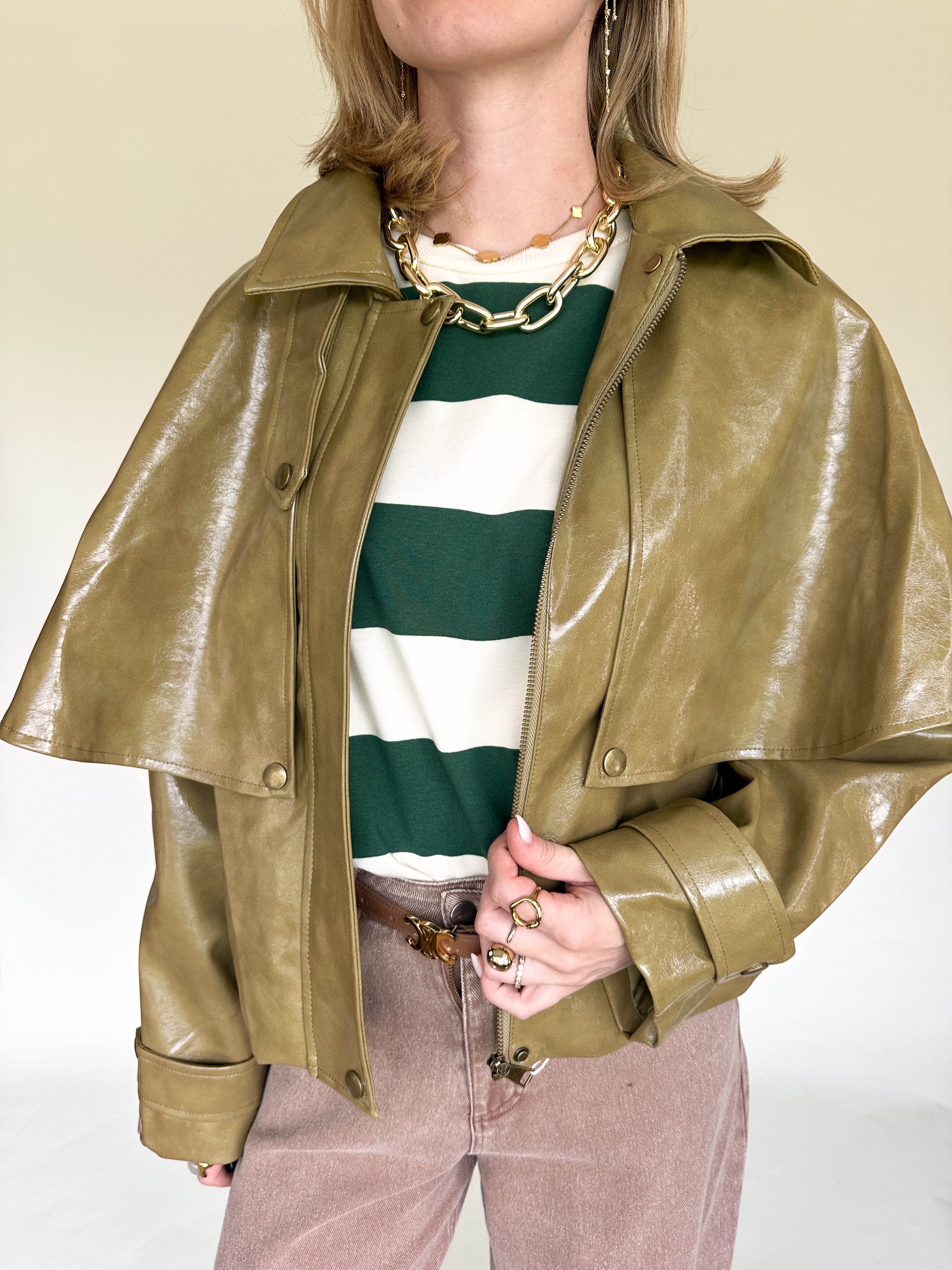 Anaïs green jacket