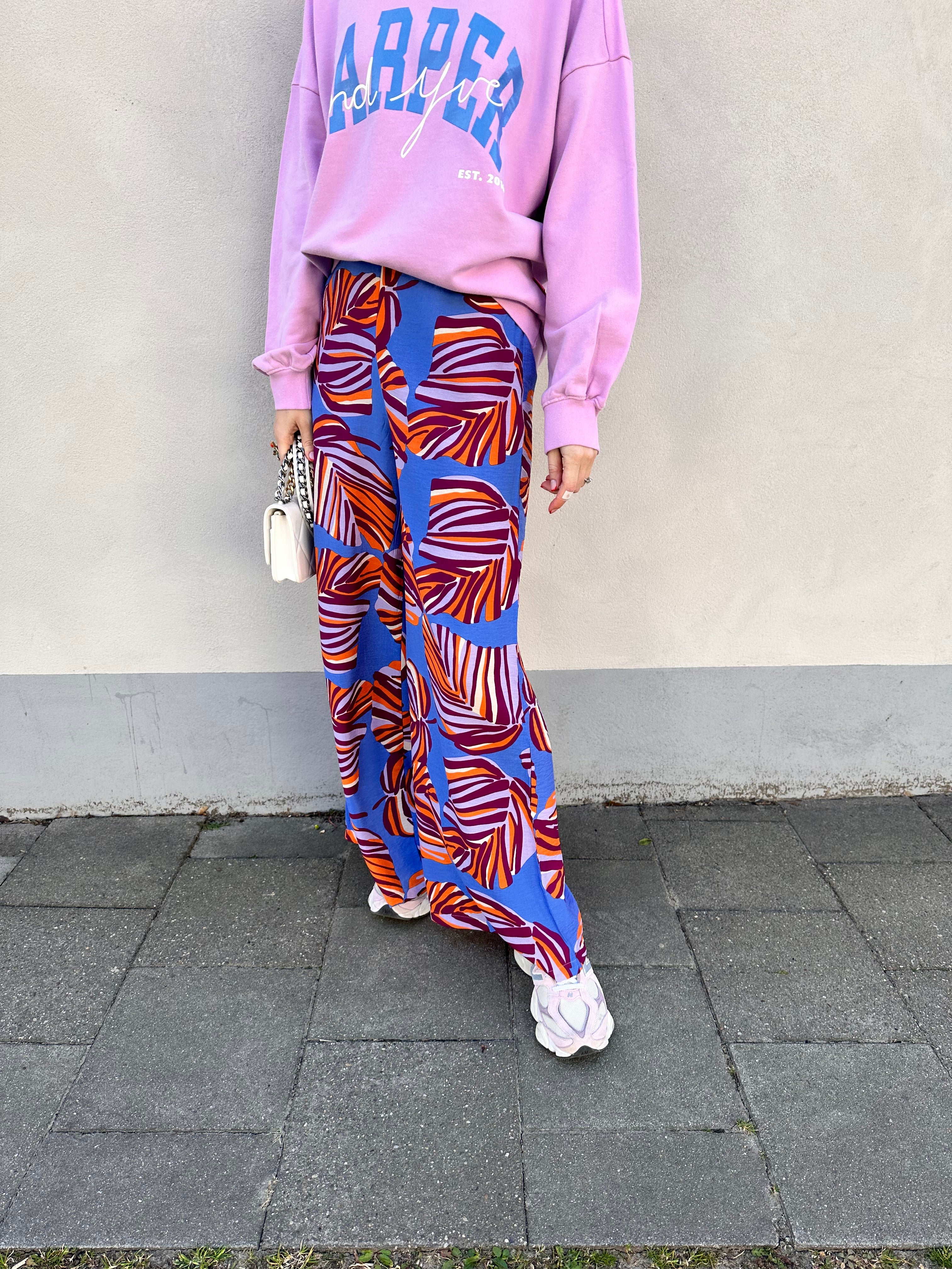 Emmy broek gebloemd