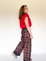 Amy broek geruit