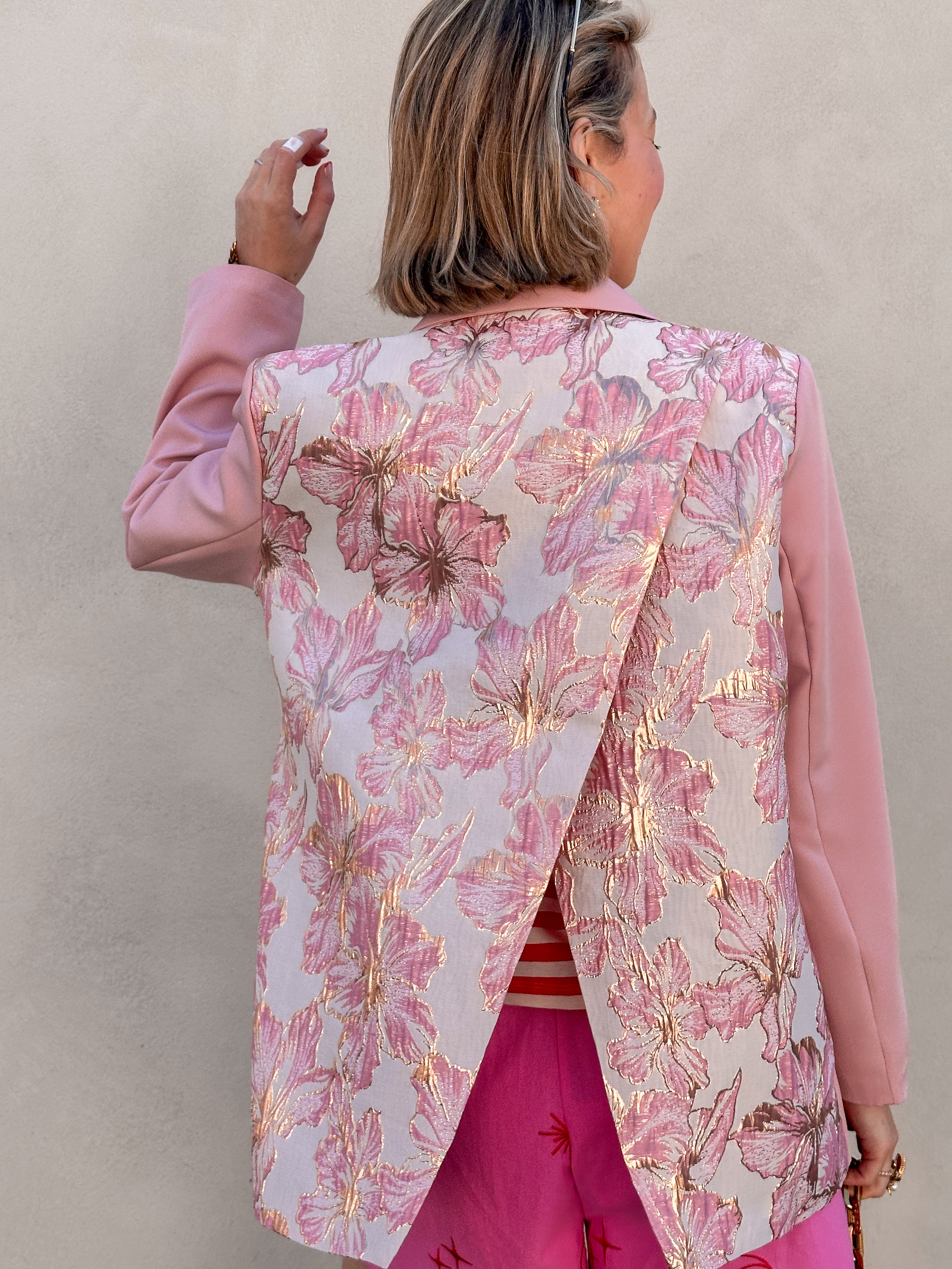 Maysa blazer roze