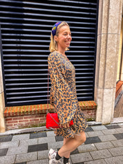 Harper & Yve jurk Leopard