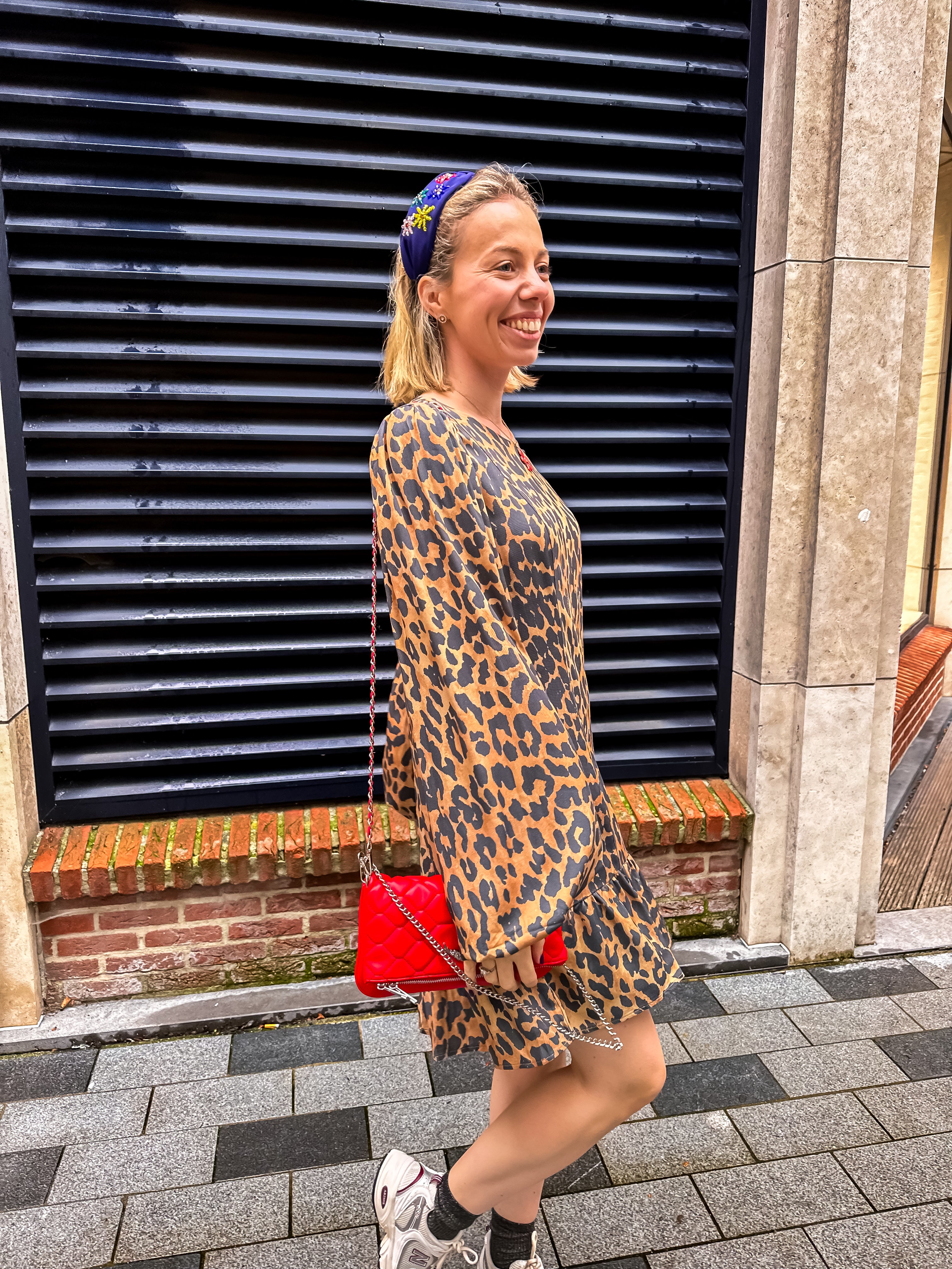 Harper & Yve jurk Leopard