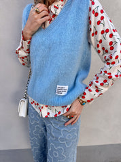 Billie debardeur blauw
