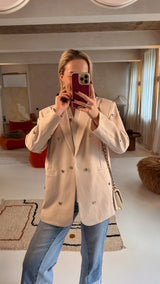 Isabella blazer beige hart