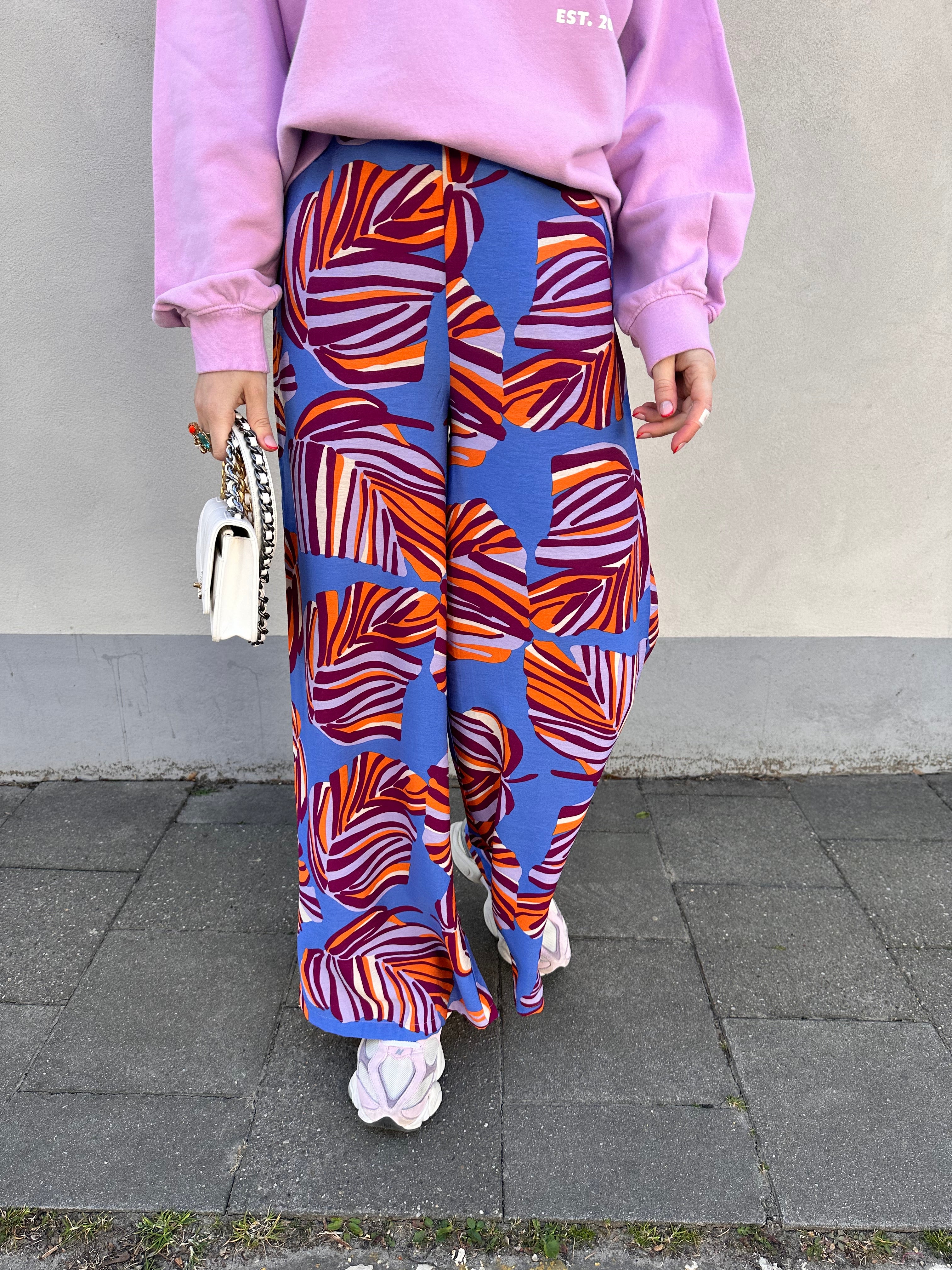 Emmy broek gebloemd