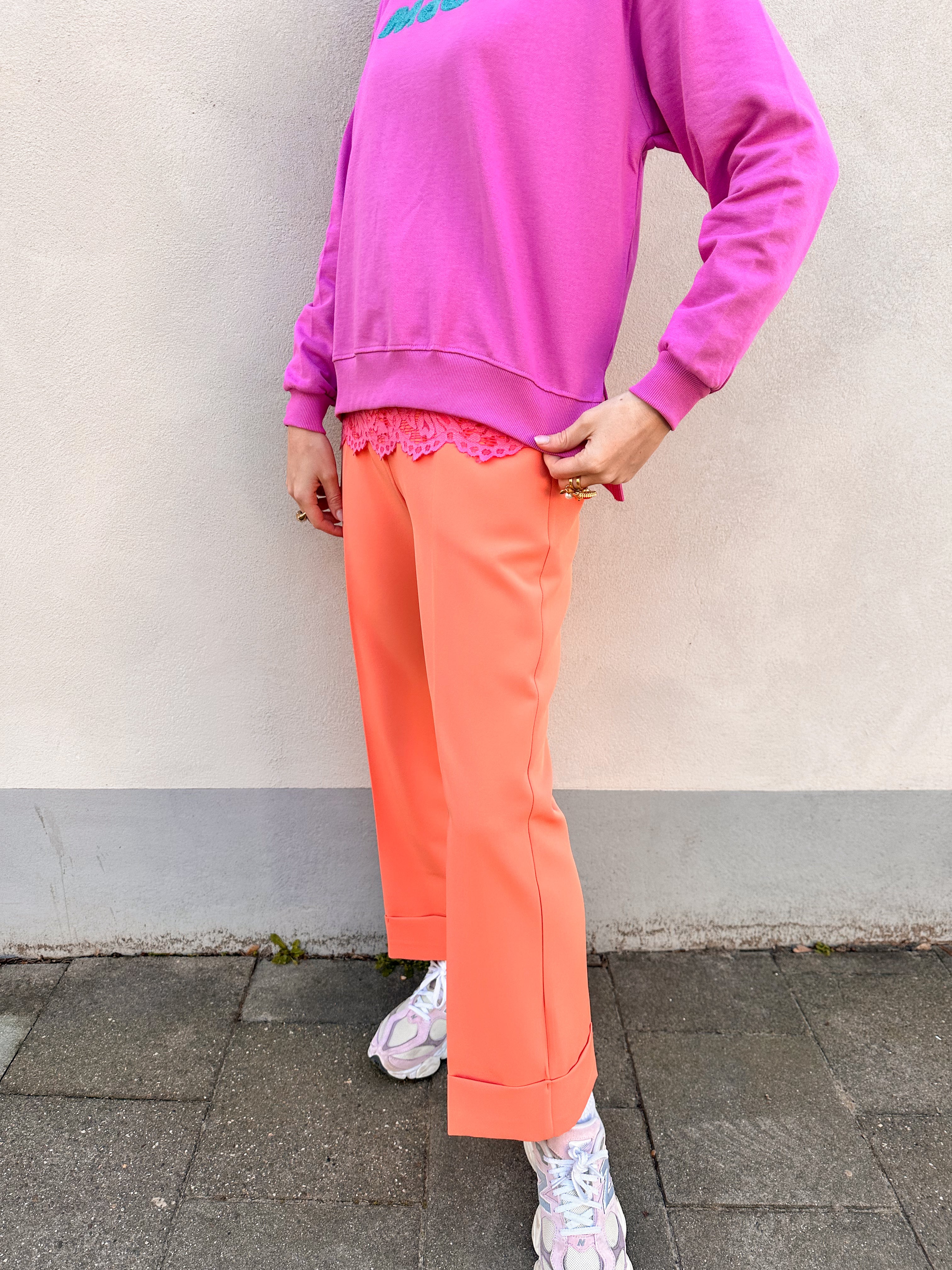 Gaby broek koraal