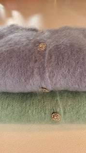 Nori trui lichtblauw korte mouw