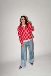 Emma jeans patchwork