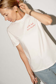 Cute but overthinker T-shirt wit