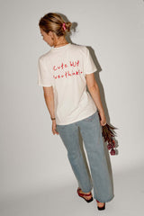 Cute but overthinker T-shirt wit