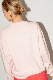 Ruby sweater zachtroze The Lola Club