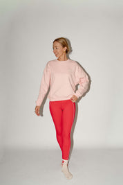 Ruby sweater zachtroze The Lola Club