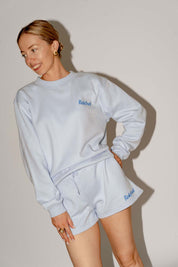 Redifined short lichtblauw