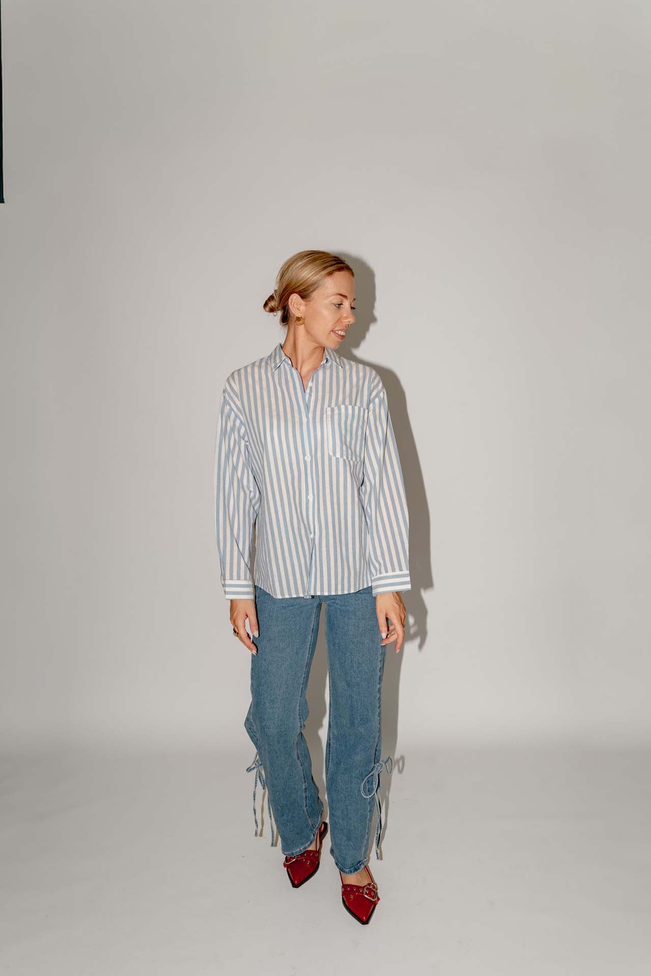 Sun & Moon gestreepte blouse