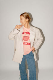 Cafecito tee roze