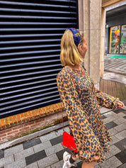 Harper & Yve jurk Leopard