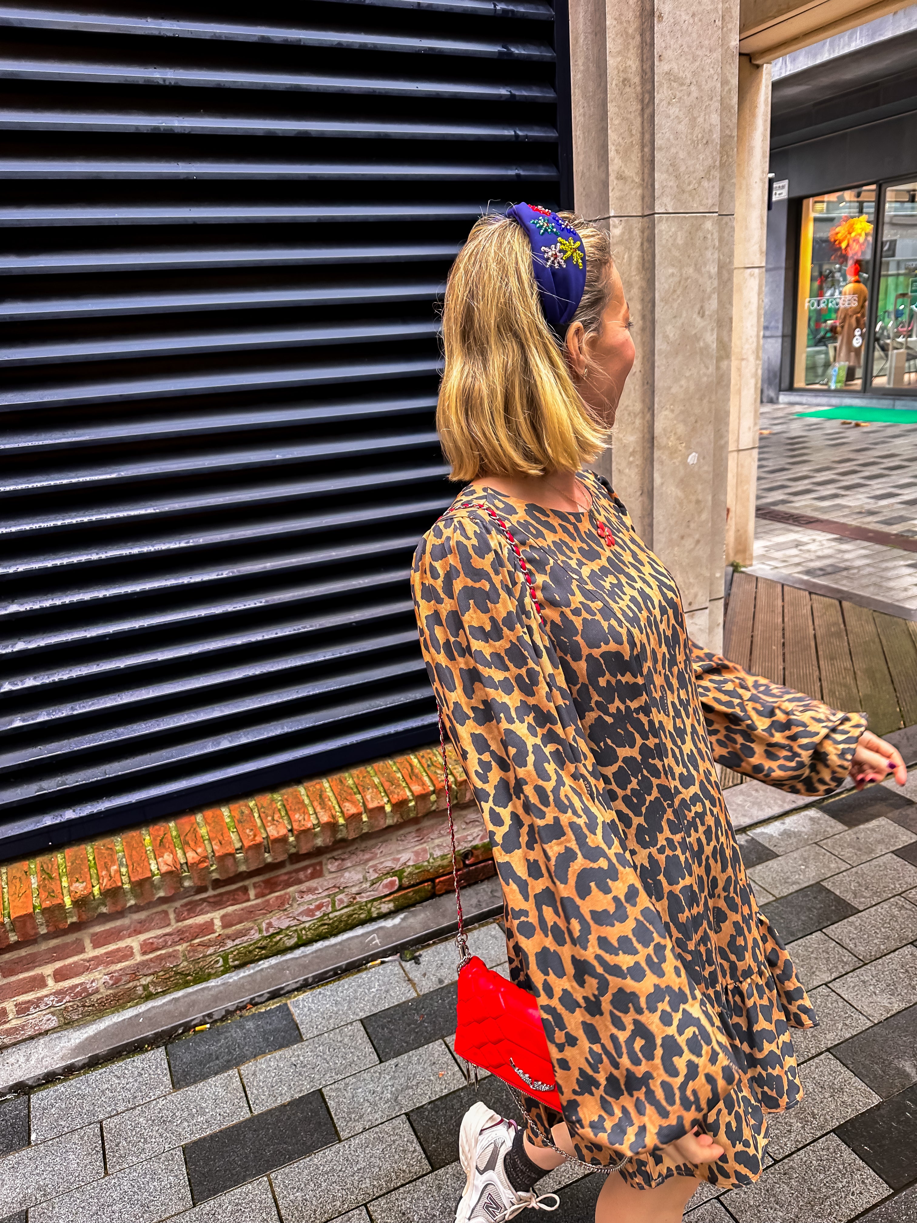 Harper & Yve jurk Leopard