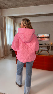 Linnea jas roze korte mouw