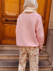 Heart trui roze