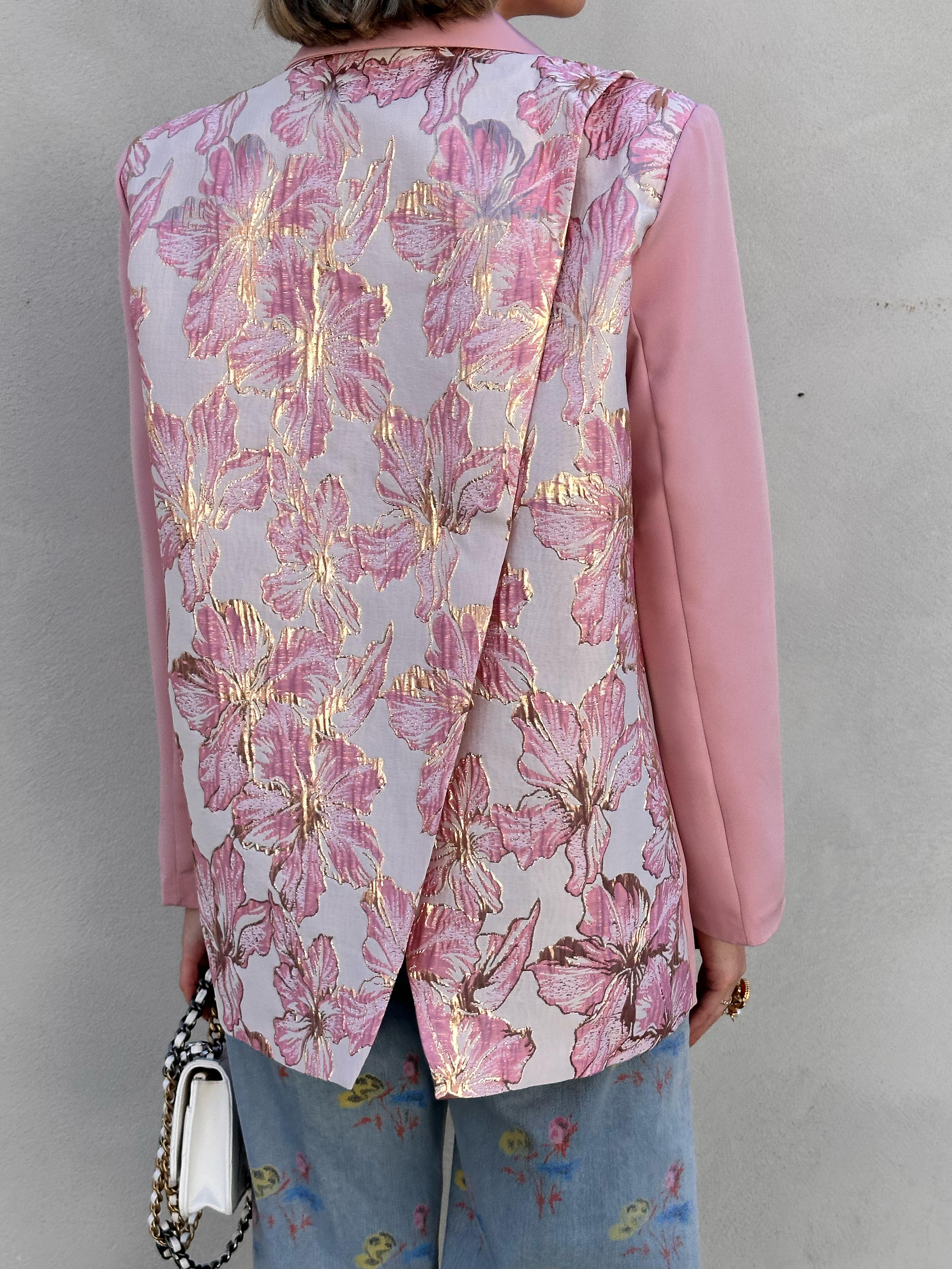 Maysa blazer roze