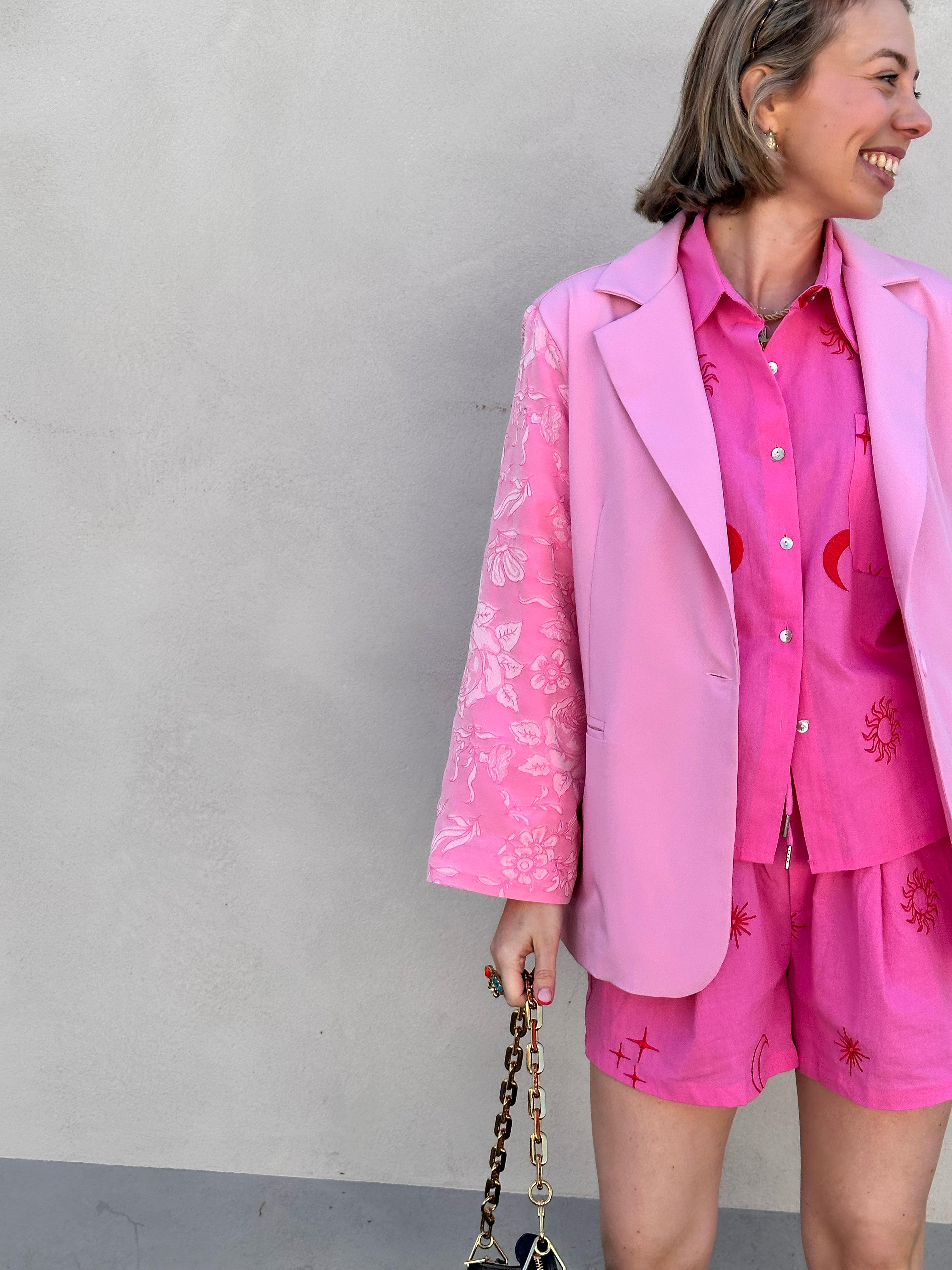 Manou blazer roze