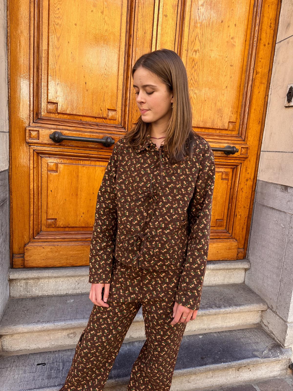 Daphne jasje gebloemd