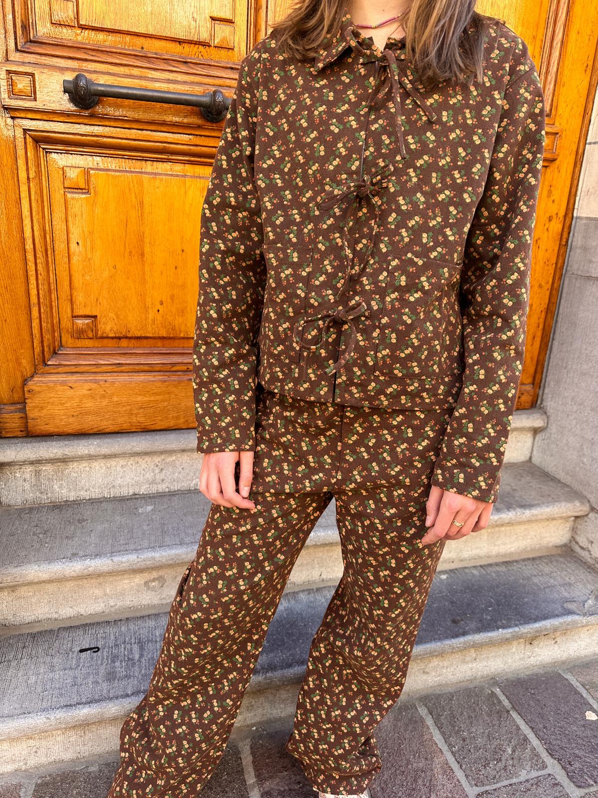 Daphne jasje gebloemd