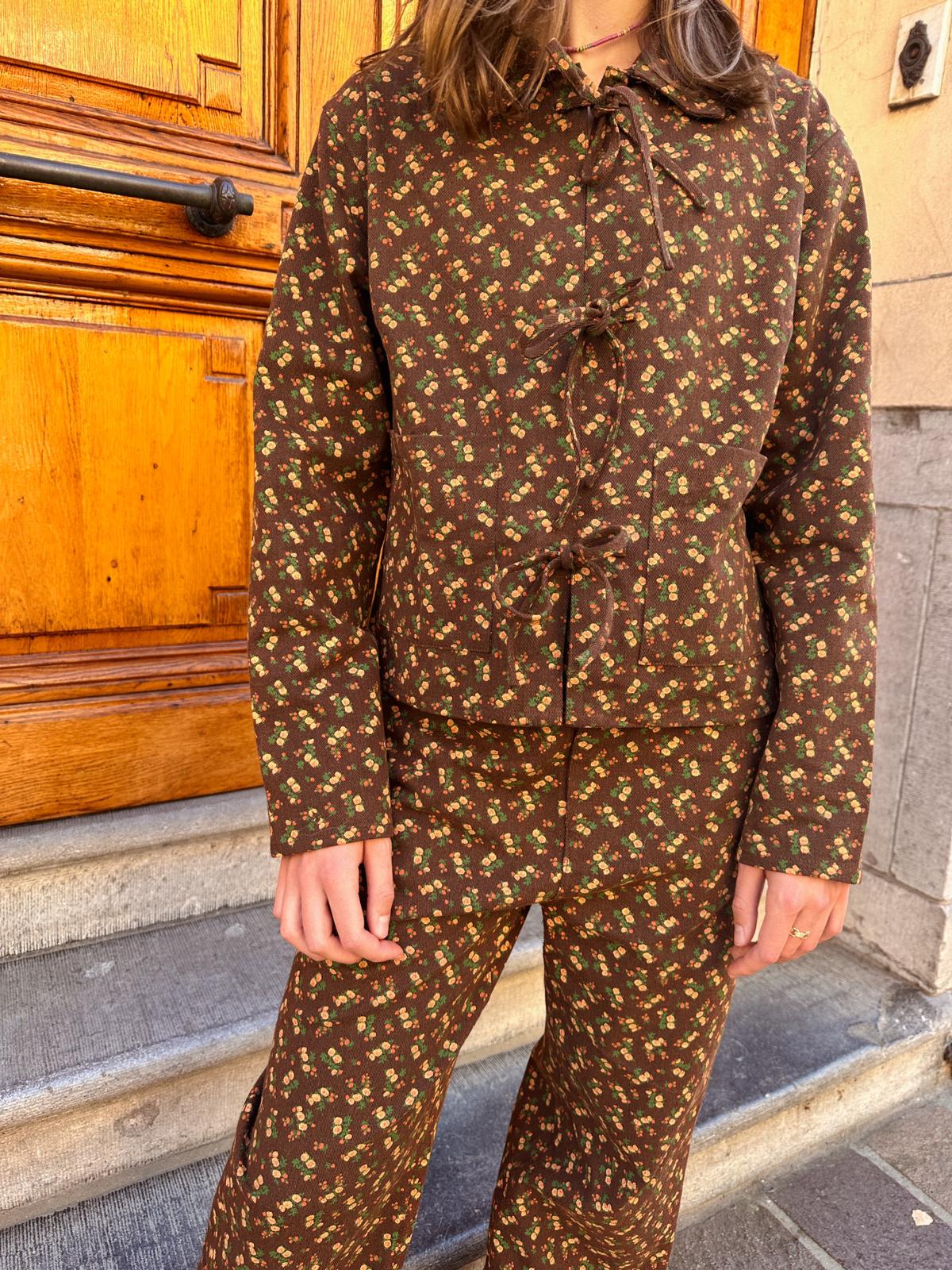 Daphne jasje gebloemd