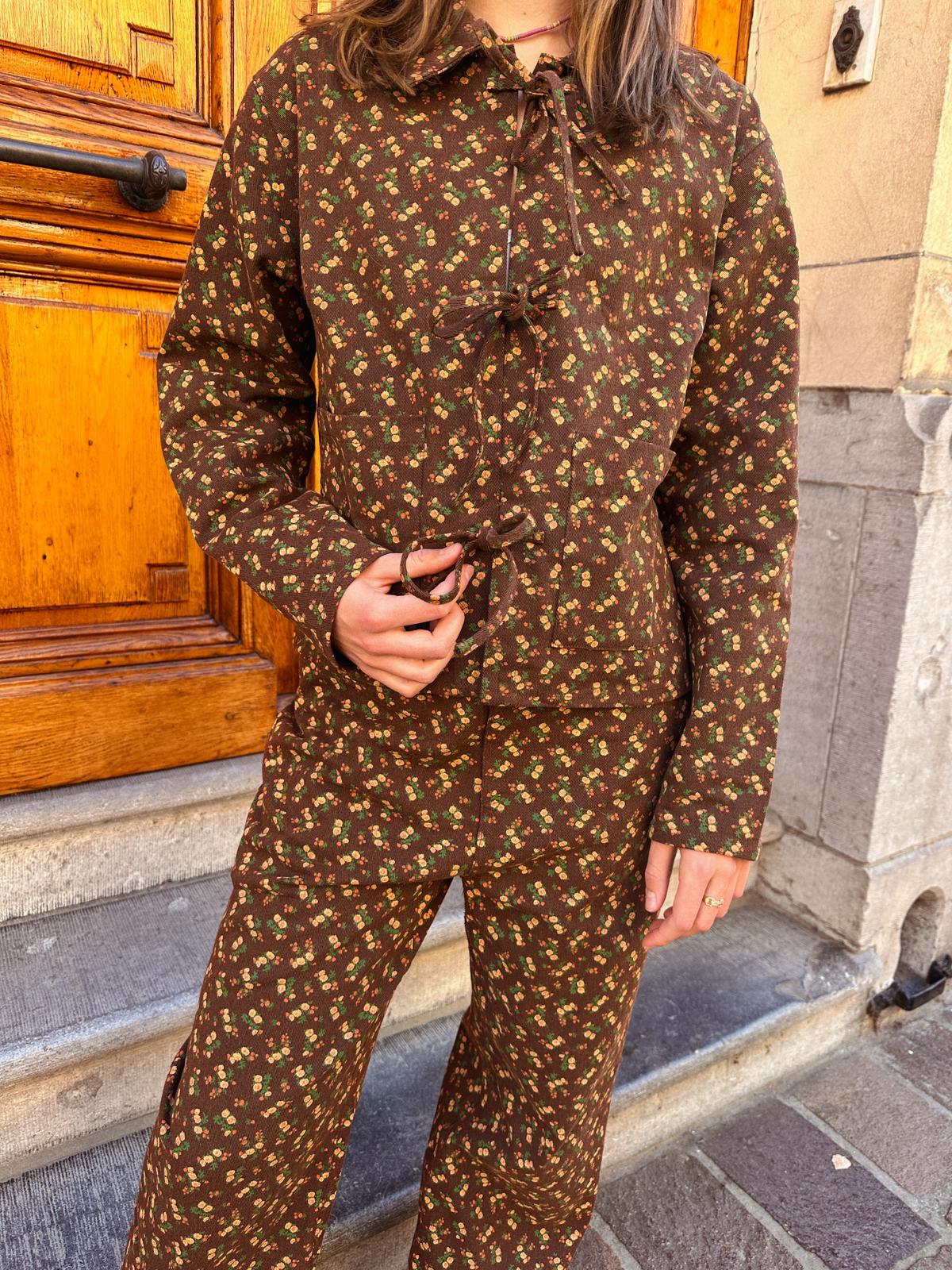 Daphne jasje gebloemd