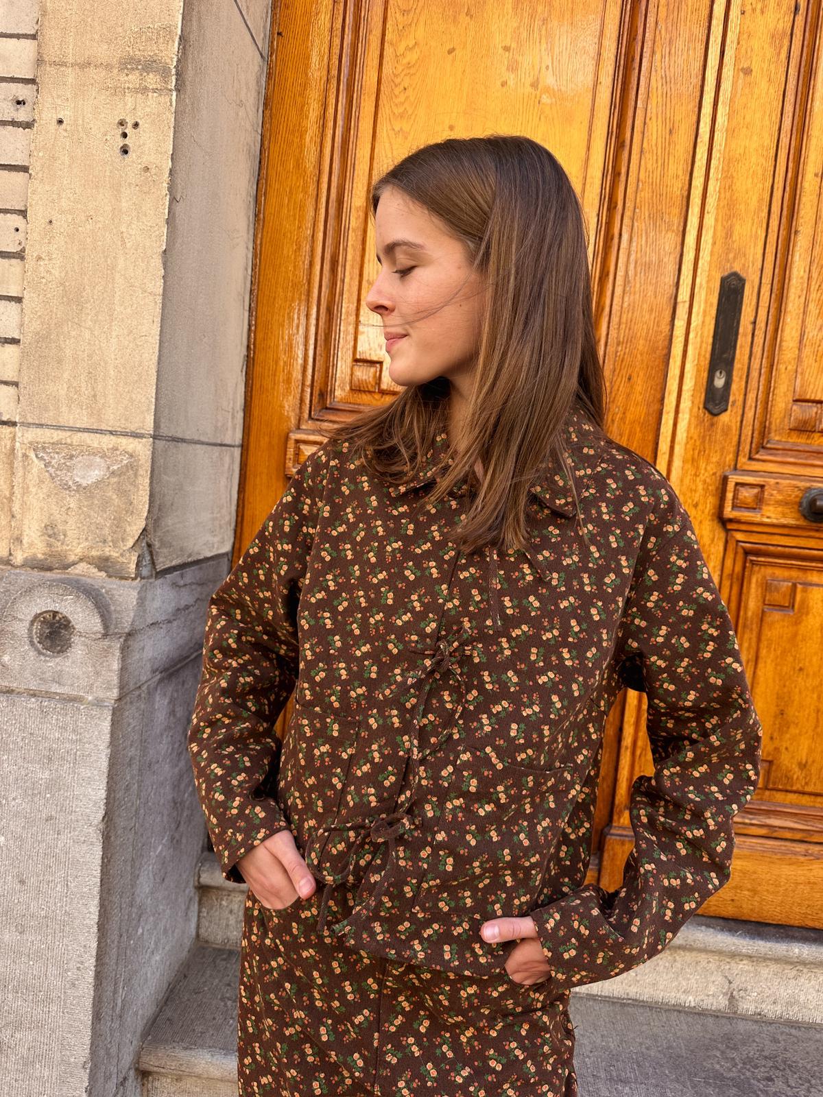 Daphne jasje gebloemd