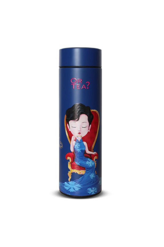 Or Tea T'mbler - Theethermos met zeef  - 460ml blauw