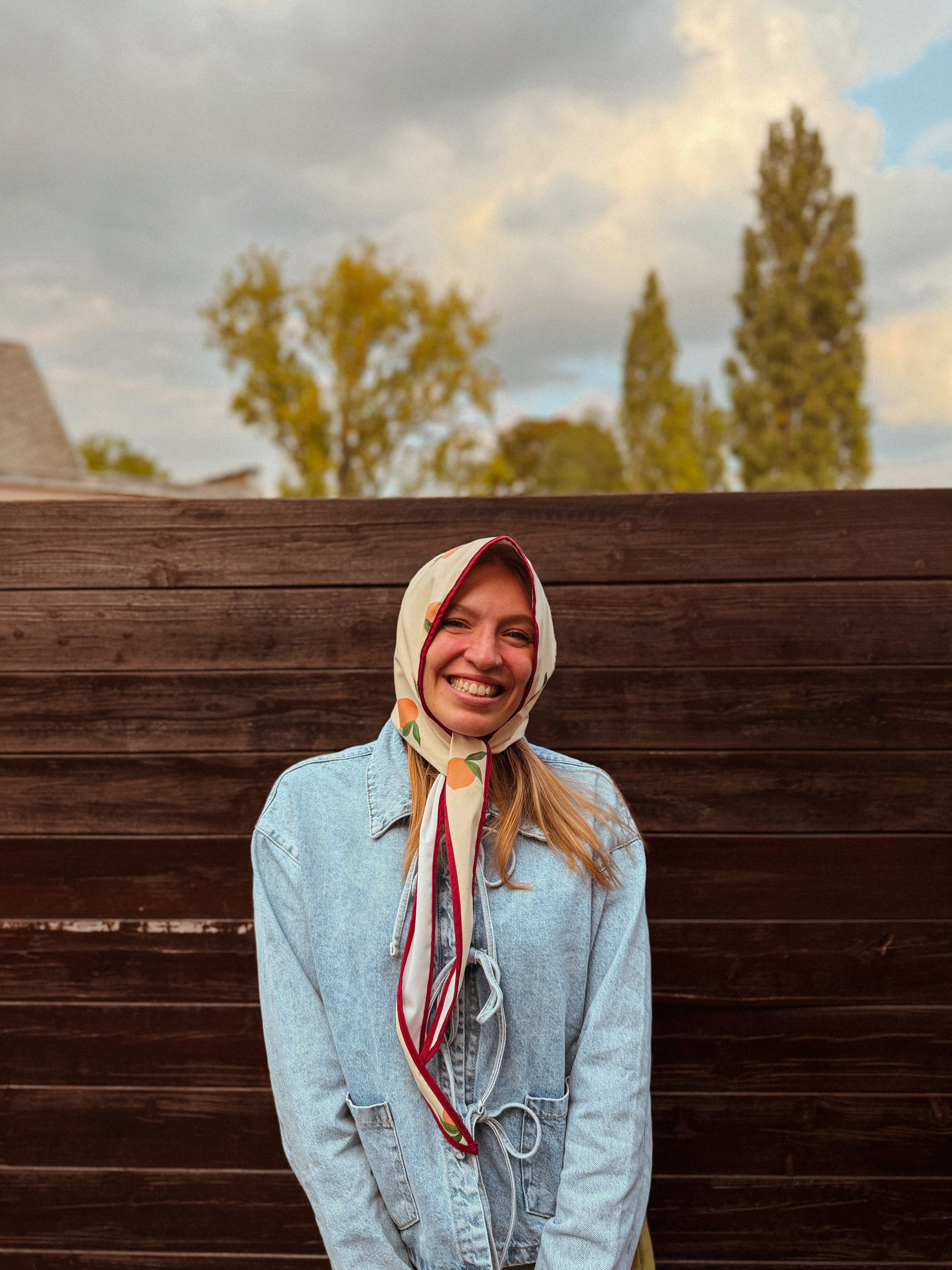 Regenkapje beige perzik