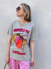 Harper & Yve T-shirt Extraordinary grijs