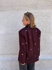 Romy blazer Bordeaux
