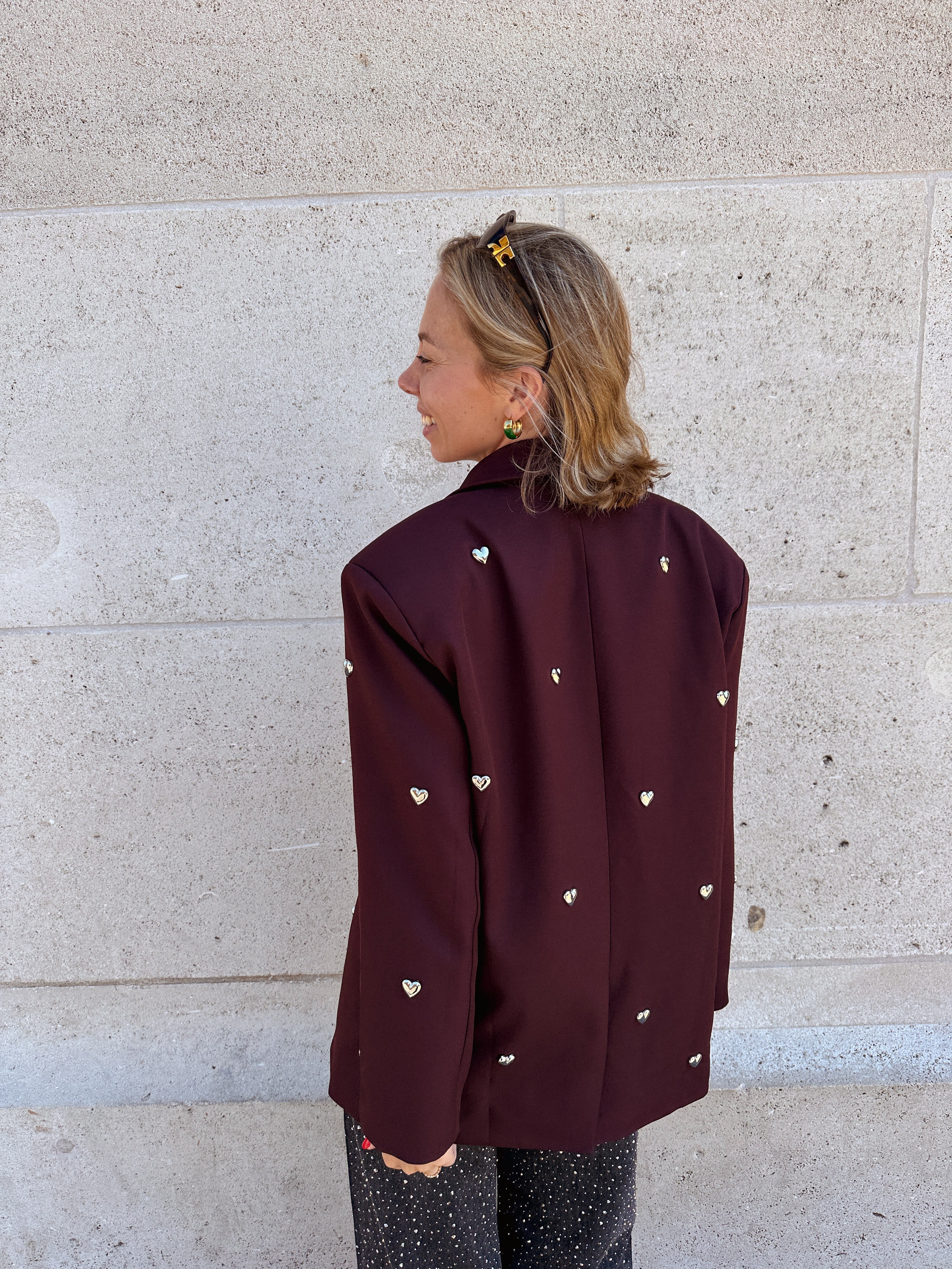Romy blazer Bordeaux