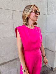 Sezan roze jumpsuit