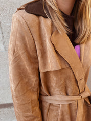 Laure jas suède beige