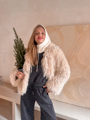 Noara loungewear set antraciet