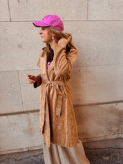 Laure jas suède beige