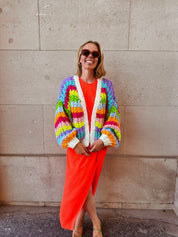Bonnie Rainbow kabelknit