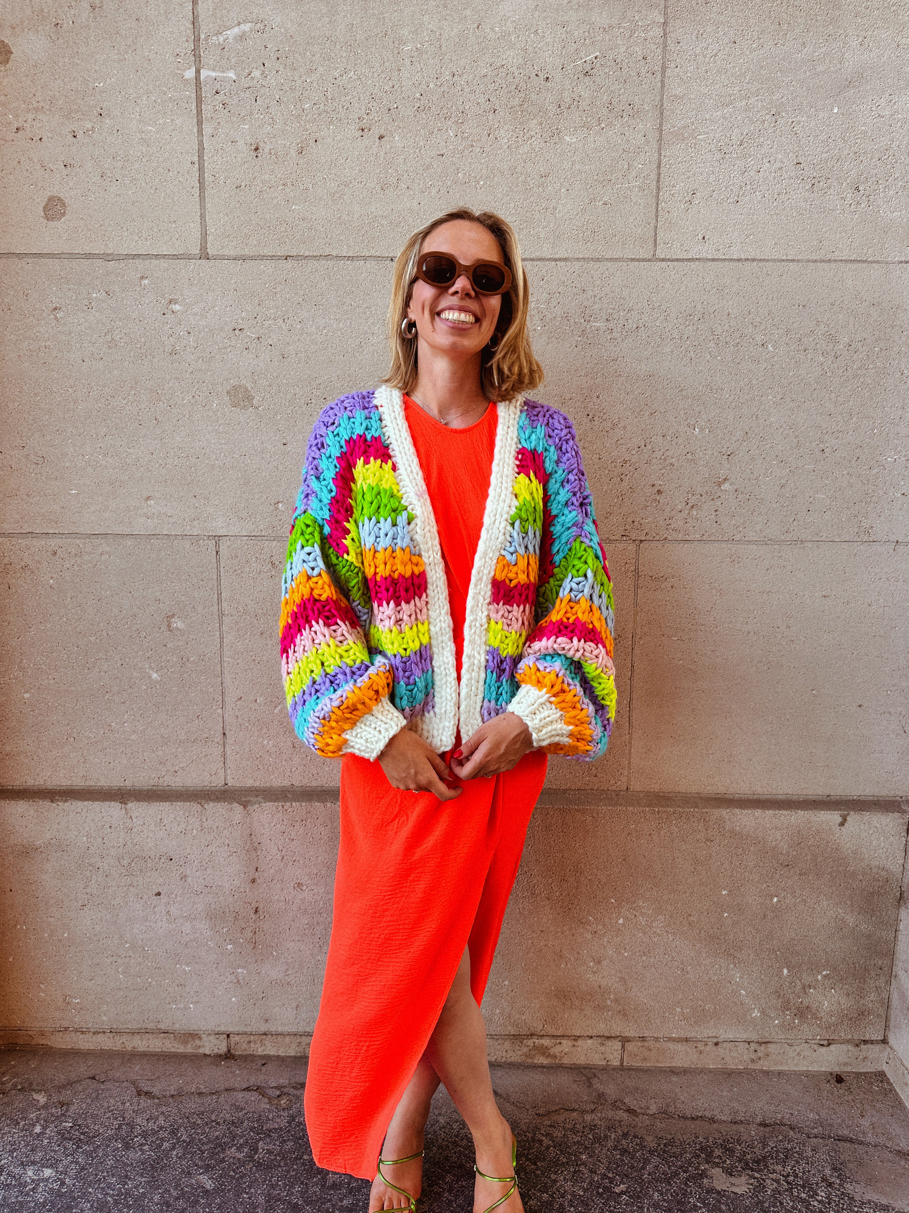 Bonnie Rainbow kabelknit