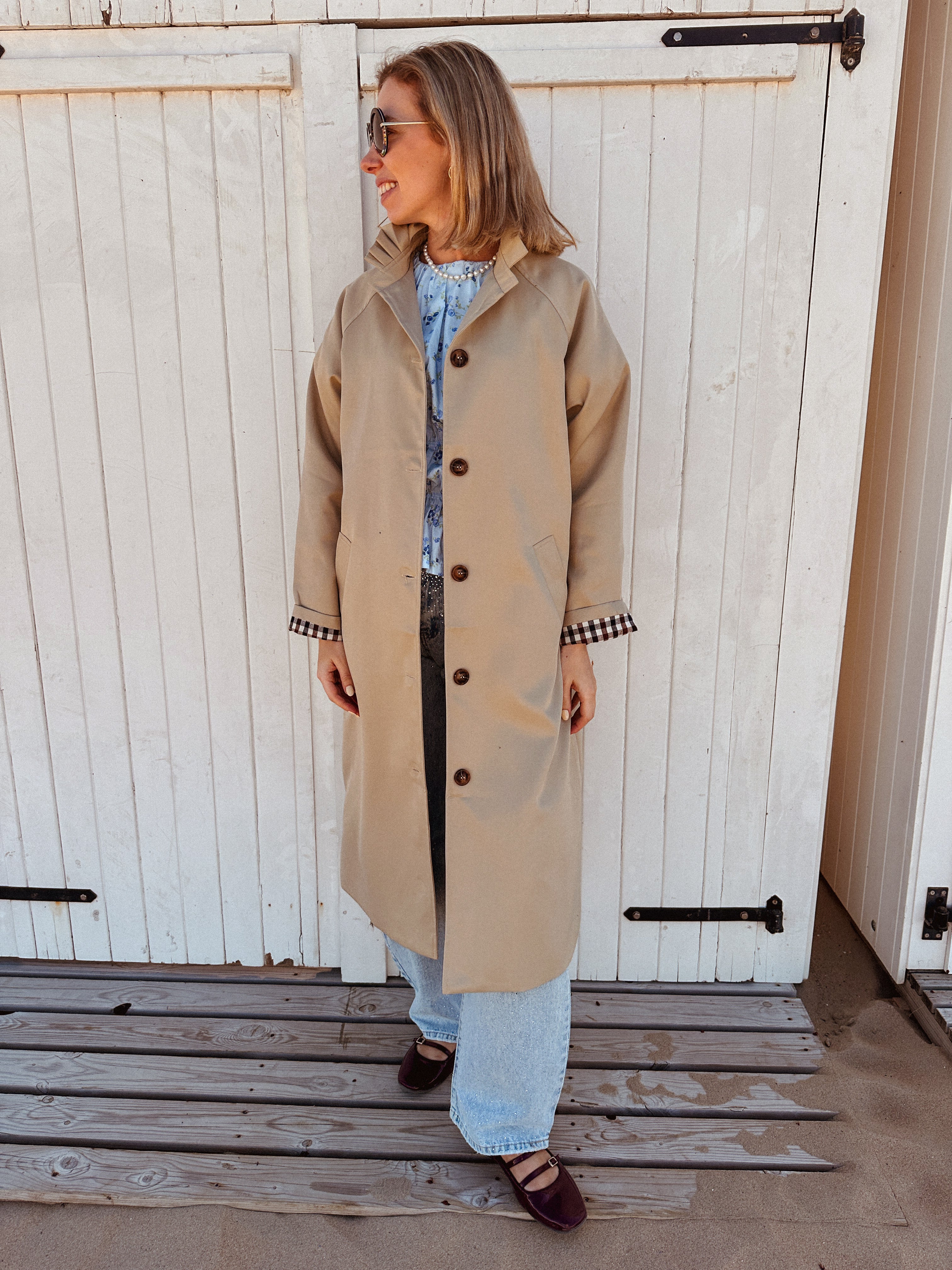 Colette trenchcoat beige