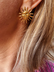 Sunny oorbellen goudkleurig