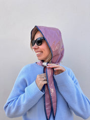Regenkapje vieux roze