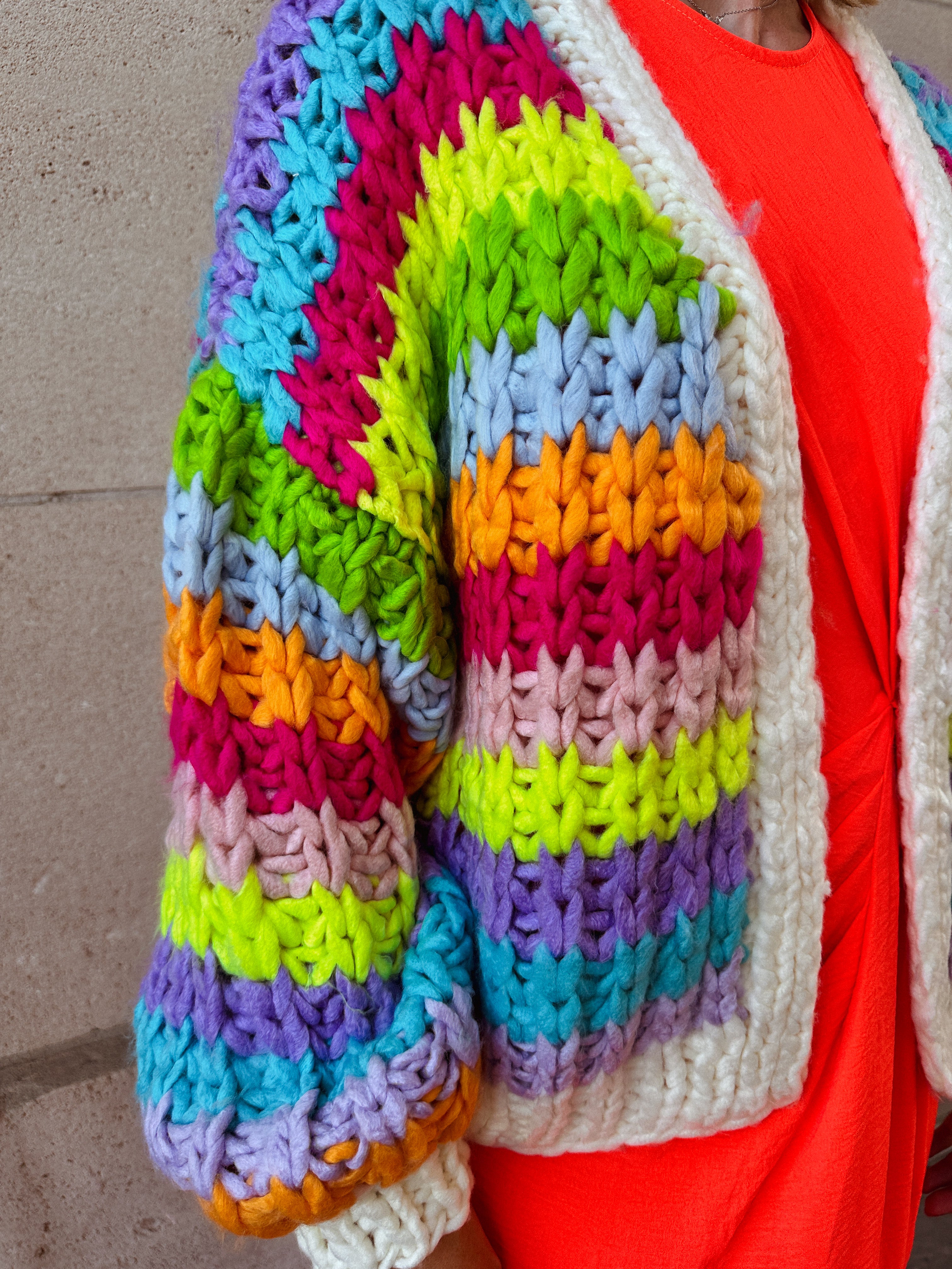 Bonnie Rainbow kabelknit